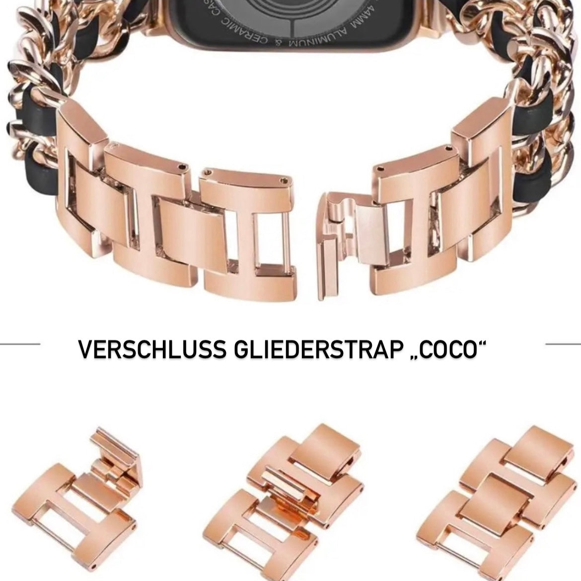 Apple Watch Gliederarmband | "Coco"